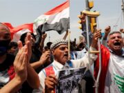 Двајца демонстранти убиени од неуниформирани полицајци на анти-владини протести во Багдад