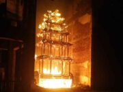Какинада: Храмска кочија изгорена во оган во Антарведи