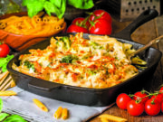 Наш предлог за денешен ручек: Тава со макарони и зеленчук!