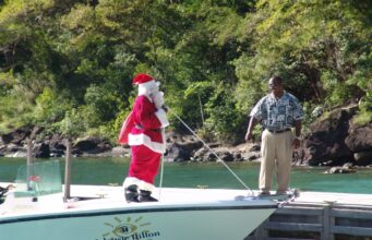 Фото на неделата: Дедо Мраз на Карибските острови